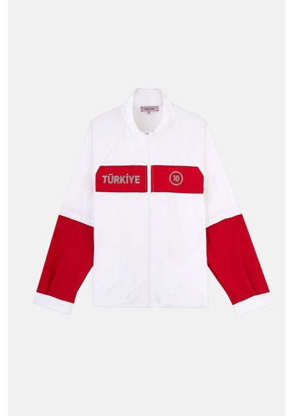 Türkiye 10 Rüzgarlık - Beyaz/kırmızı