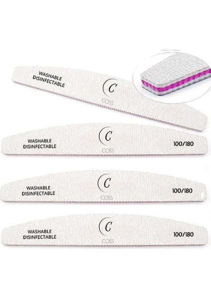 Profesyonel Kağıt Törpü 100/180 5'li Set, Temiz ve Ince Işçilik