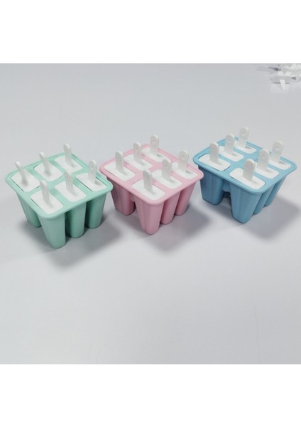 Dondurma Kalıbı Ev Diy Popsicle Dondurma Yapmak Sevimli Silikon Kalıptan Çıkarmak Kolay (Yurt Dışından)