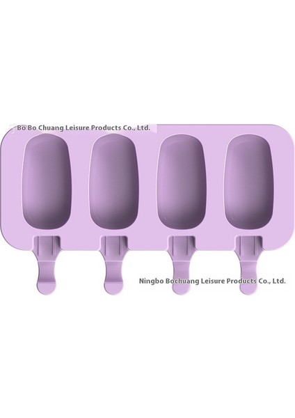 Dondurma Kalıbı Gıda Sınıfı Silikon Ev Yapımı Popsicle Modeli Yapın (Yurt Dışından)