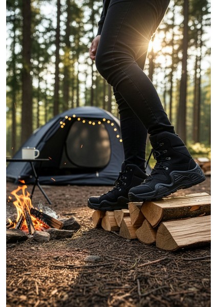 Fermuarlı Erkek Outdoor Trekking Bot