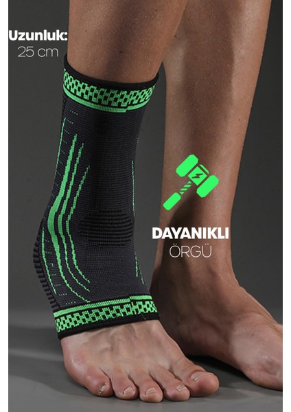 Basketbol Voleybol Fitness Spor Ayak Bilek Topuk Desteği Antrenman Destek Ortopedik Topukluk 1 Çift fiyatları