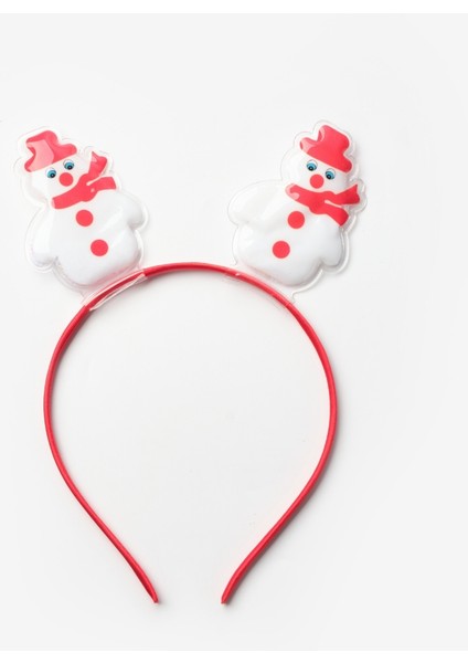 Kırmızı Ikili Kardan Adam Kız Çocuk Taç modelleri