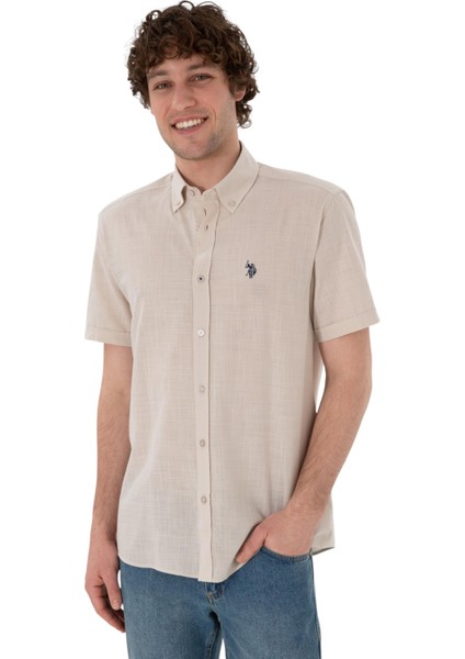 Erkek Açık Kısa Kollu Gömlek