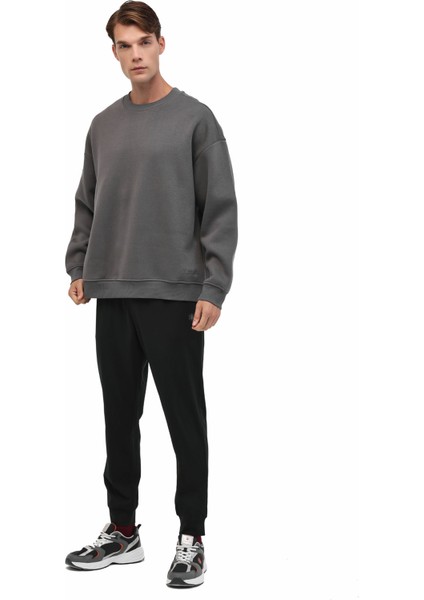 MB Ros 16HS108 5pr Antrasit Erkek Sweatshirt modelleri