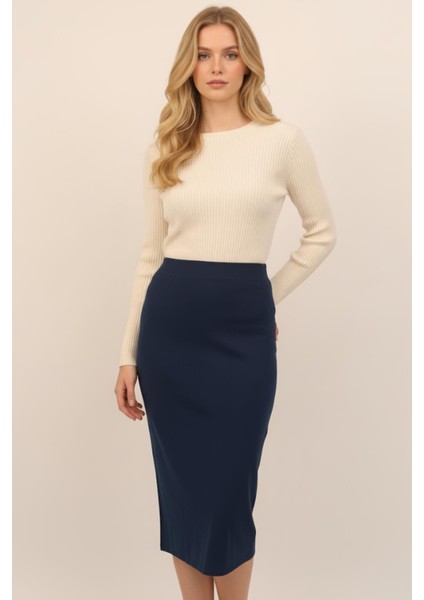 8157A Bel Lastikli Etek Laci