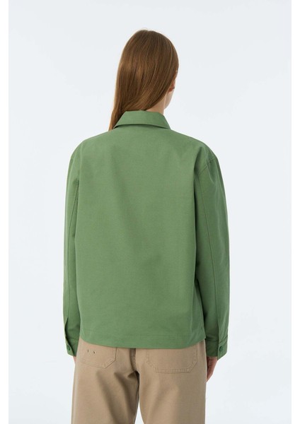 Living Planet Ince Ceket - Yeşil modelleri