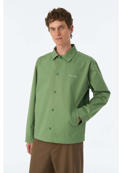 Living Planet Ince Ceket - Yeşil fırsatları