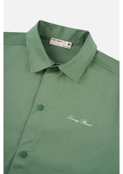 Living Planet Ince Ceket - Yeşil