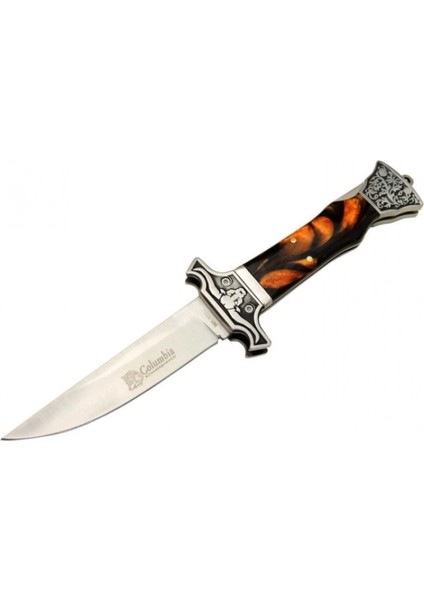 Columbia Öküzlü Çakı Kahve MA-123-E 22 cm