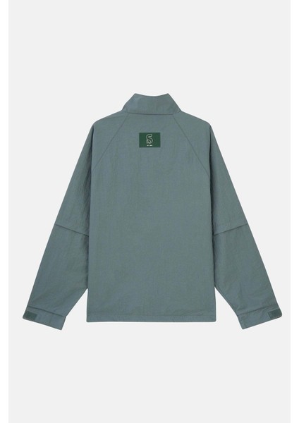 S Logo Rüzgarlık - Gri Melanj fırsatları