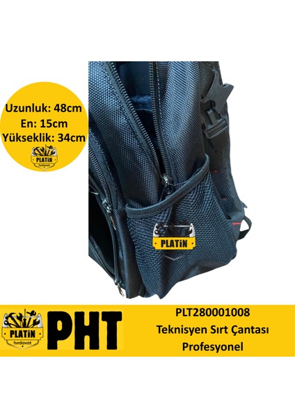 Teknisyen Sırt Çantası Profesyonel PLT280001008 fırsatları