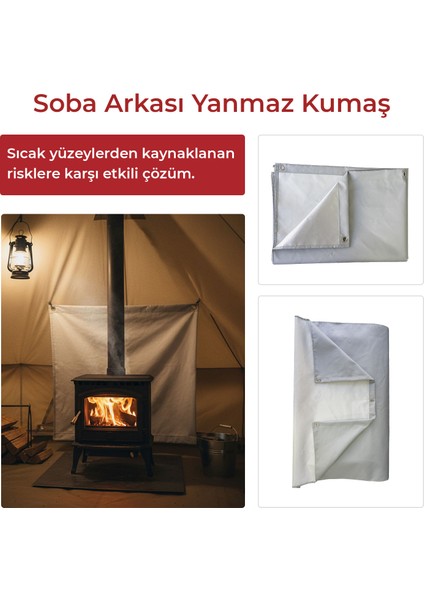 Soba Arkası Koruma Kumaşı 100X140CM