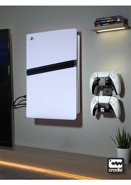 Playstation 5 Pro Duvar Standı ve Joystick Duvar Standı Gaming Aksesuar