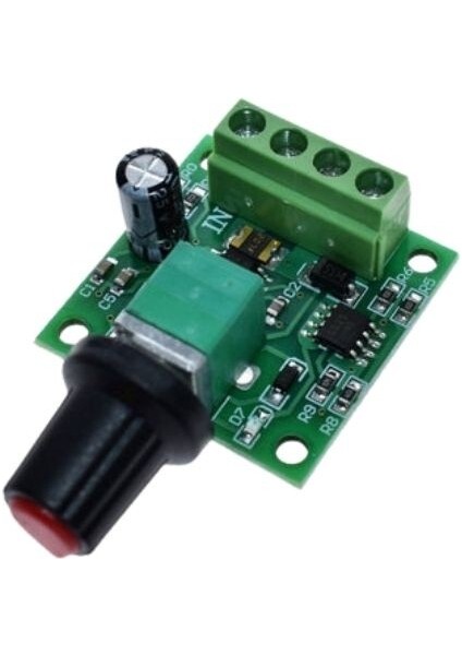 1.8-12V 2A Pwm Dc Motor Hız Kontrol Modülü