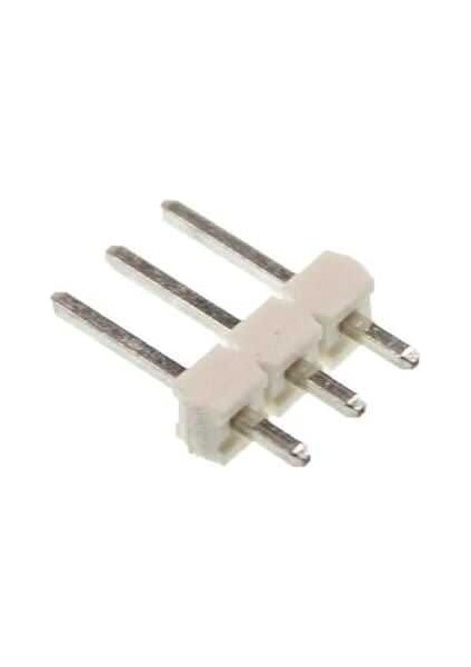 3 Pin Erkek Header - Beyaz 20 Adet