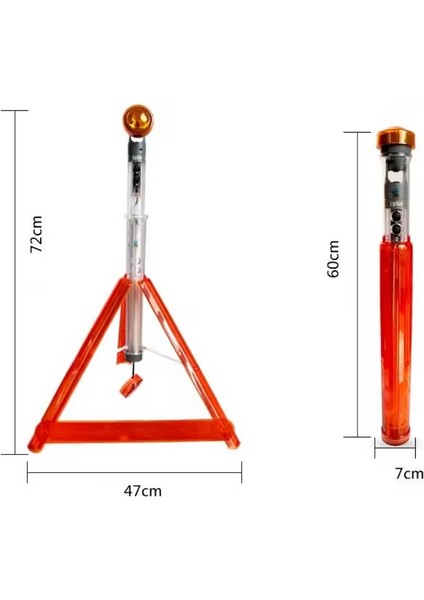 Multifonksiyonlu Reflektörlü Trafik Ikaz Acil Durum Lambası fiyatları