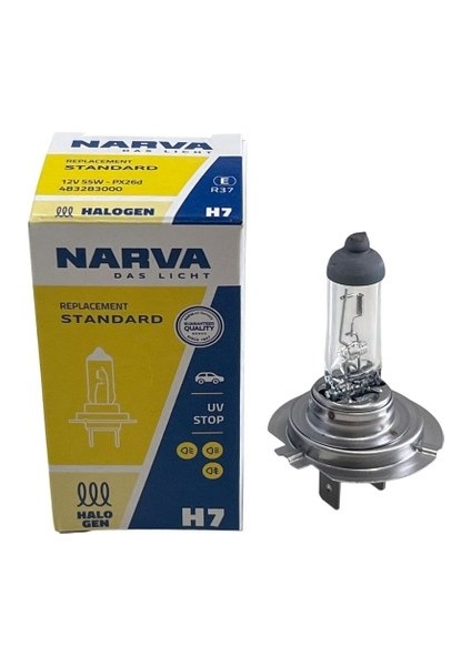 H7 Ampul 2 Adet 12V 55W