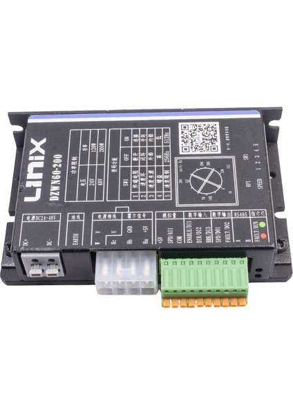 DZWN60-200 200W Brushless Fırçasız Bldc Motor Sürücü