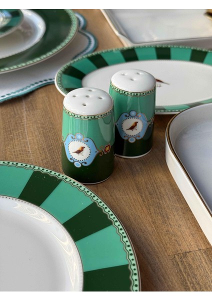 Kahvaltı Takımı Bird Green 62 Parça 6 Kişilik indirimleri