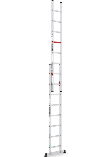2X8 Basamaklı Duo - İki Parçalı Alüminyum Merdiven Ts6050 modelleri