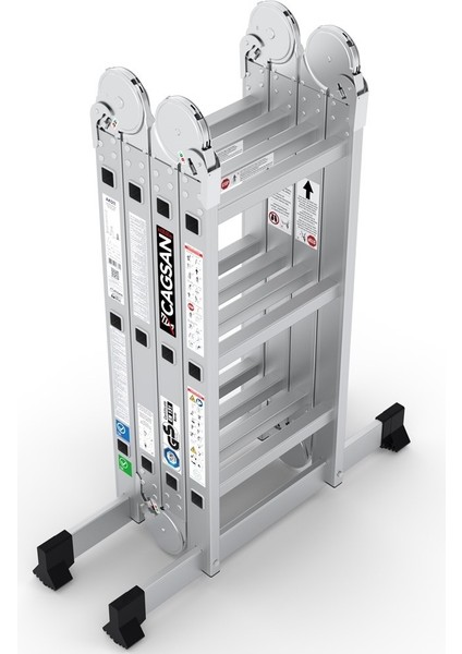 12 Basamaklı Quadro - Çok Amaçlı Merdiven Ak011 fırsatları