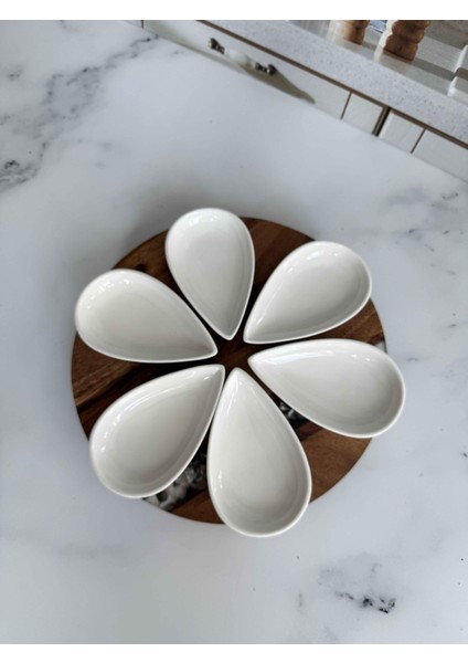 Akasya Damla Sunum Seti 7 Parça