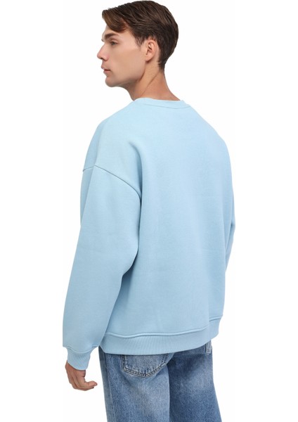 MB Ros 16HS108 5pr Mavi Erkek Sweatshirt fiyatları