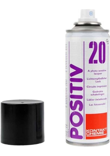 Positiv 20 - Baskı Devre Pozlama Spreyi 200ML
