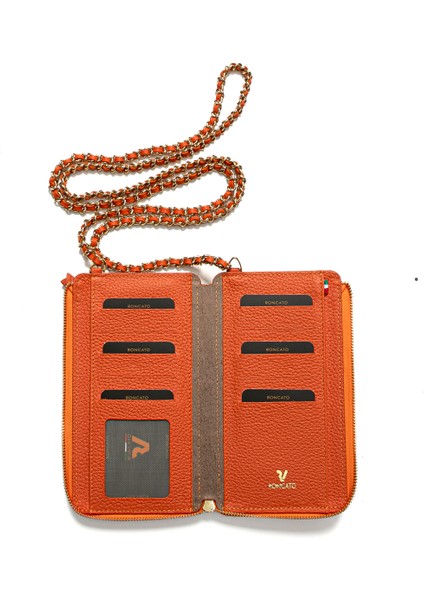 Kadın Cüzdan & Kartlık 2807 Roncato Flother Skın Wallet Telephone Card Holder