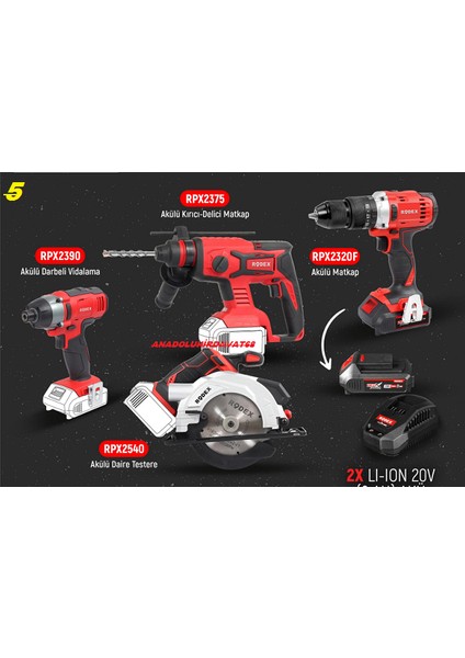 Pro5 Akülü Set Kırıcı Delici Matkap Sunta Kesme Akülü Matkap 30PCS
