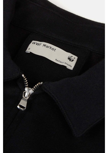 Super Soft Fermuarlı Ceket - Siyah fiyatları