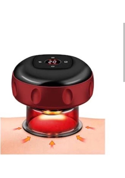 Vakumlu Hacamat Kupası, Şarjlı Kupa Çekme Hacamat LED Işıklı Masaj ve Selülit Kupası modelleri