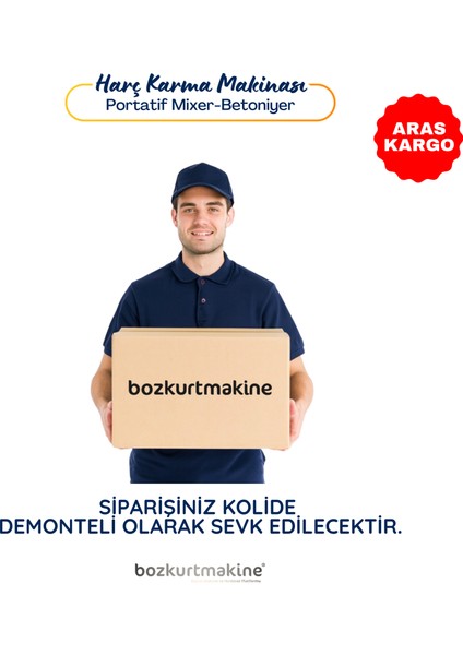 200 Litre Harç Karma Makinası (Betoniyer) fırsatları