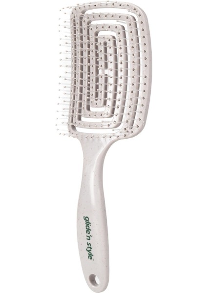 Glide’n Style Eco Flexi Paddle Brush – Doğa Dostu Esnek Saç Açma ve Tarama Fırçası modelleri