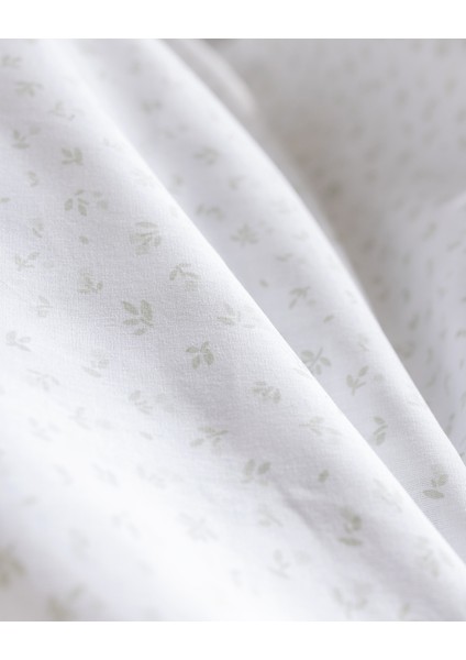 Botie Çift Kişilik %100 Pamuk Ranforce Baskılı Nevresim Takımı - Haki