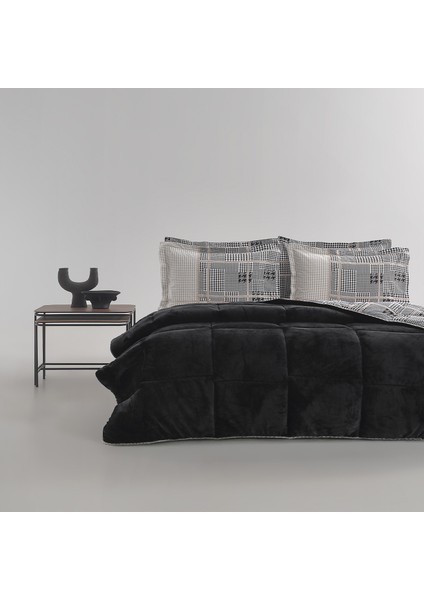 York Çift Kişilik Triola Uyku Seti - Siyah