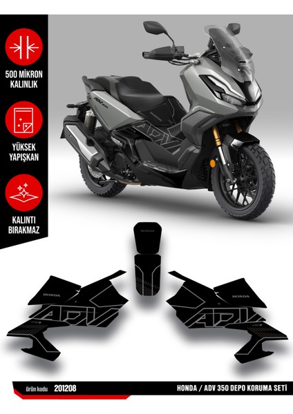 Honda Adv 350 Koruma Seti - Pütürlü