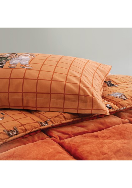 Nantes Tek Kişilik Triola Uyku Seti - Turuncu modelleri