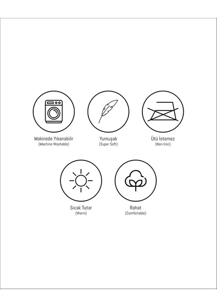 Kaira Tek Kişilik Uyku Seti - Pudra