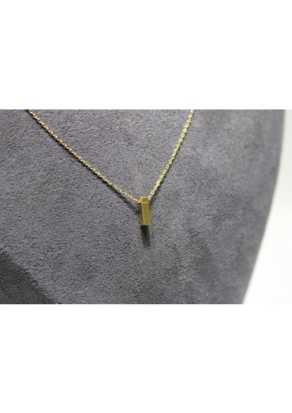 14 Ayar Altın I Harfi Kolye Zinciriyle Beraber fiyatları