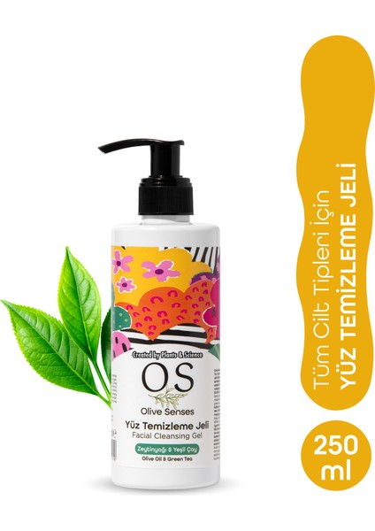 Zeytinyağı&yeşil Çay Özlü Yüz Temizleme Jeli