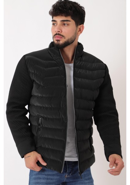 Nova Kol Triko Kışlık Şişme Mont Pldp 3011_50464