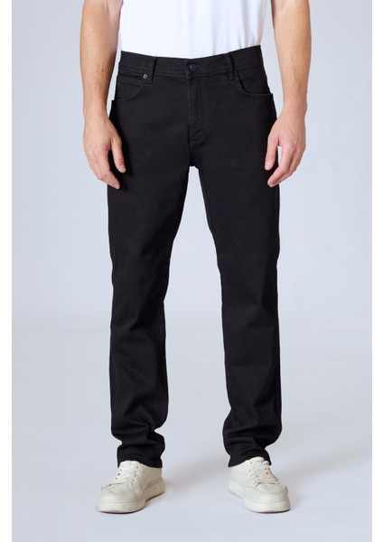 Nevada 807-09 Likralı Rahat Kalıp Erkek Kot Pantolon Anthracite