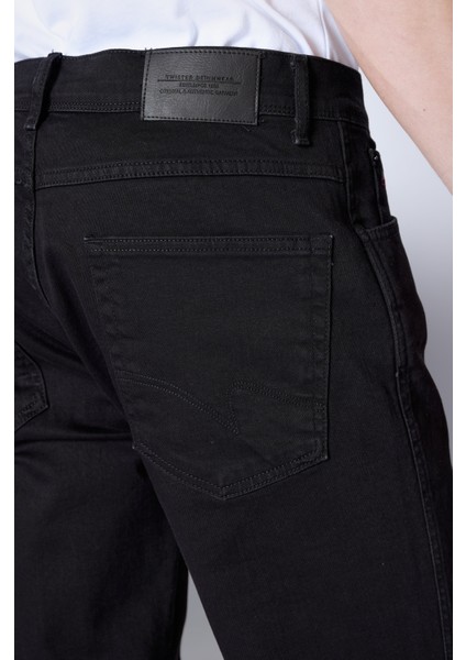 Nevada 807-09 Likralı Rahat Kalıp Erkek Kot Pantolon Anthracite fırsatları