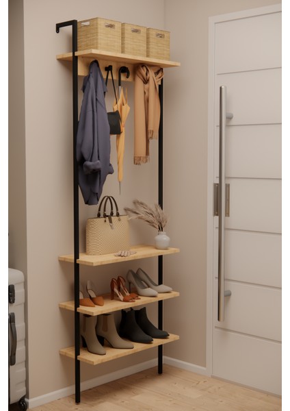 Remo Metal Portmanto , Duvara Monte Elbise Askılığı, Vestiyer ,ayakkabılık, Organizer modelleri