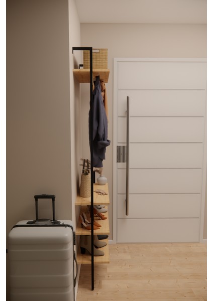 Remo Metal Portmanto , Duvara Monte Elbise Askılığı, Vestiyer ,ayakkabılık, Organizer indirimleri