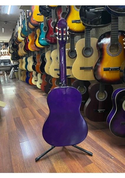 Mor 4/4 Tam Boy Klasik Gitar Kılıf Pena Dahil modelleri