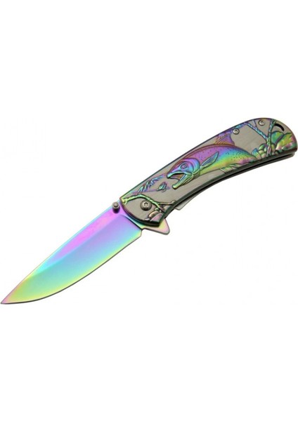 Balık Çakı Gökkuşağı YST5954RB 20 cm