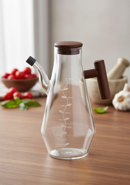 Cam Yağlık - Akasya Kulplu 1 Litre - Oval fiyatları